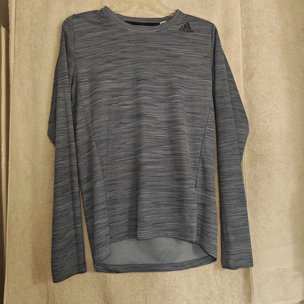Adidas Gray Long Sleeve Shirt